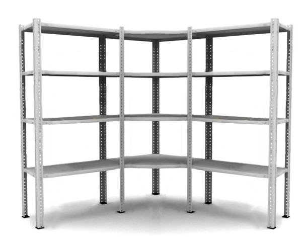 Угловой стеллаж MS Strong 185/100x30/4